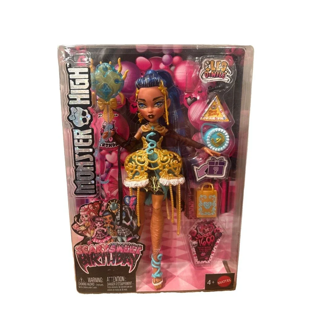 Monster High Scary Sweet 1600 Birthday Cleo DeNile Doll New 2025!